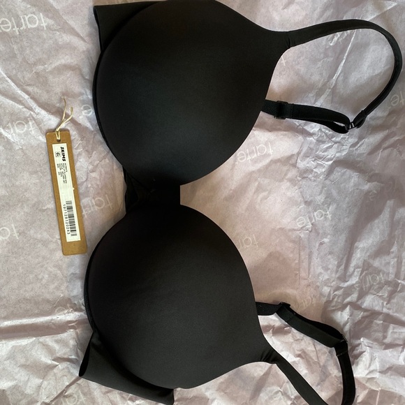 34D Skims Ultimate push up plunge bra black - Picture 2 of 5